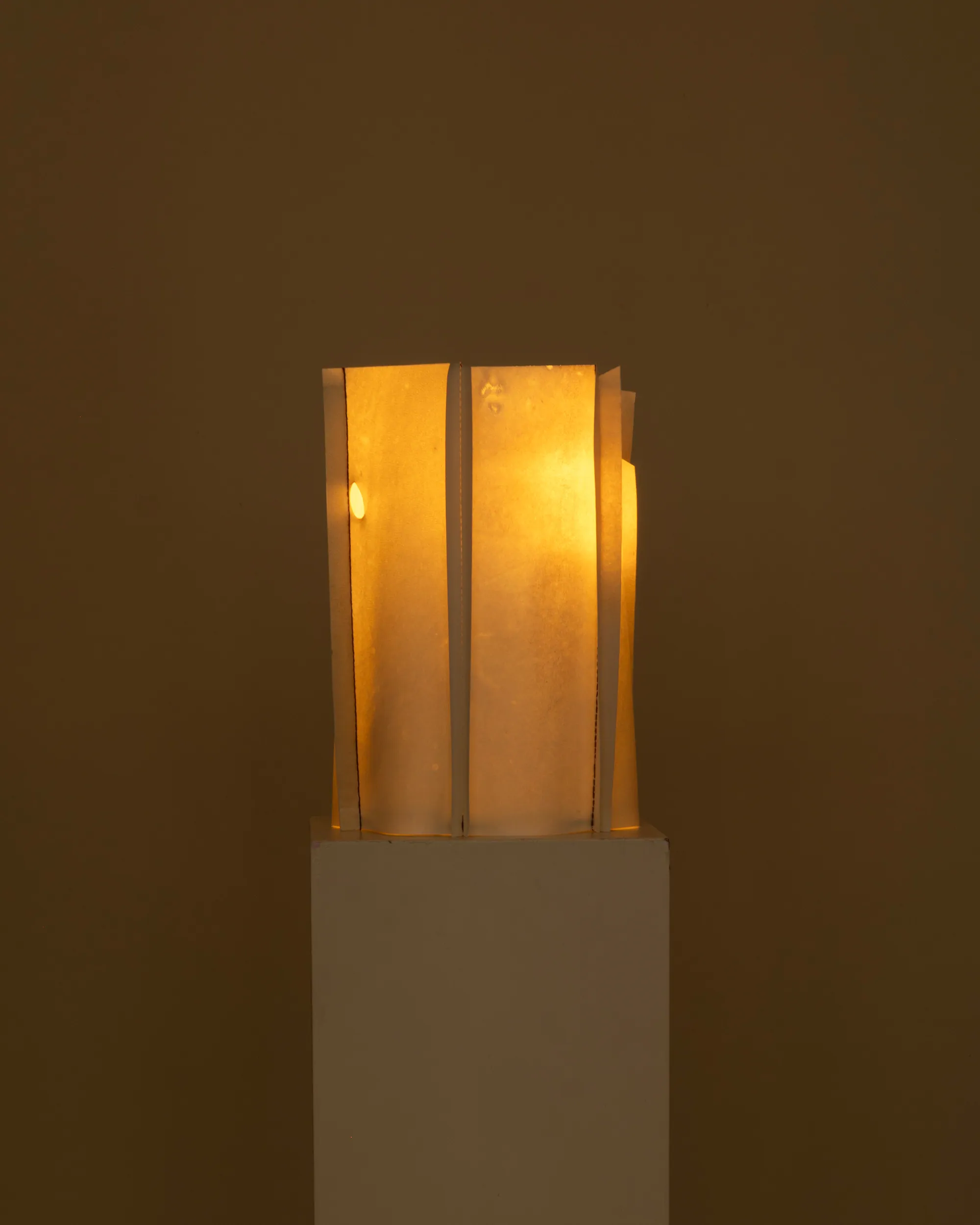 Zar Table Lamp, lit